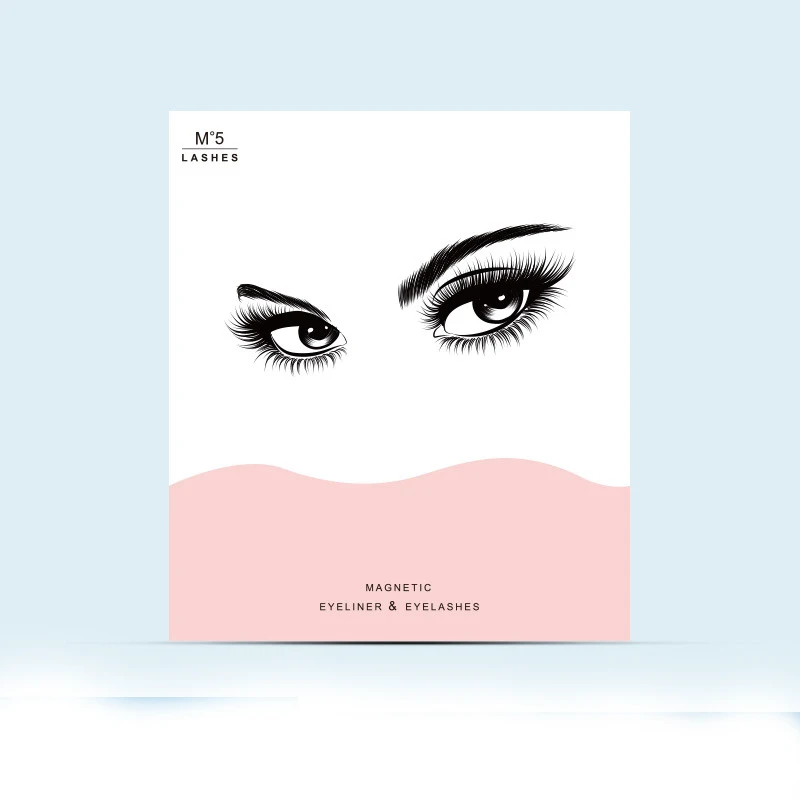 Новые магнитные накладные ресницы без клея полный глаз 5 магнит жидкая подводка