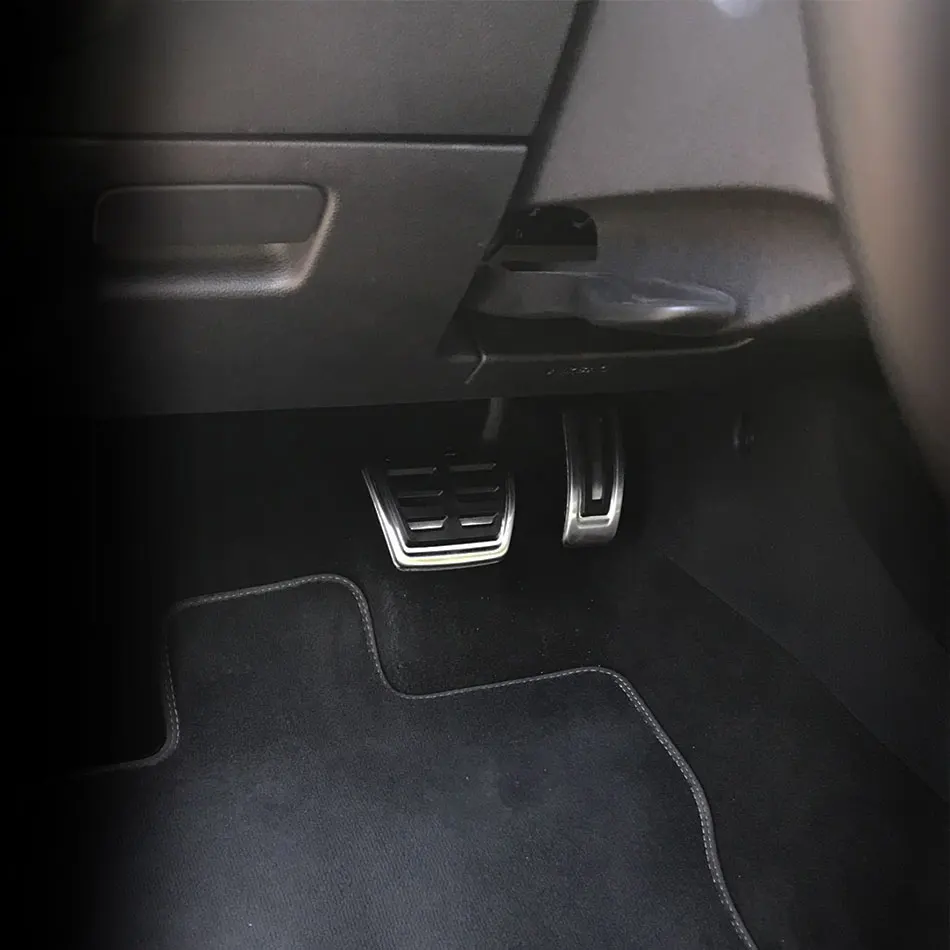 Накладка на педали газа тормоза из нержавеющей стали для Audi A1 A2 A3 S3 TT Seat Arosa Ibiza Cordoba