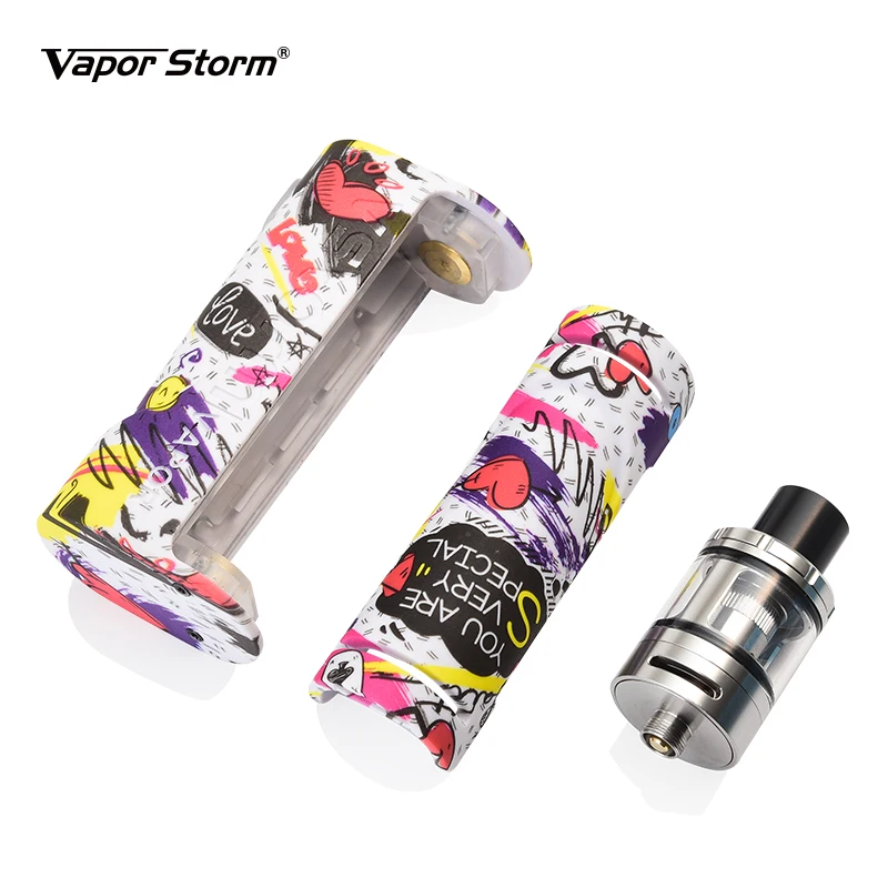 100% Оригинальный Vapor Storm ECO электронная сигарета комплект Макс 90 Вт бак 2 0 мл/Лев RDA