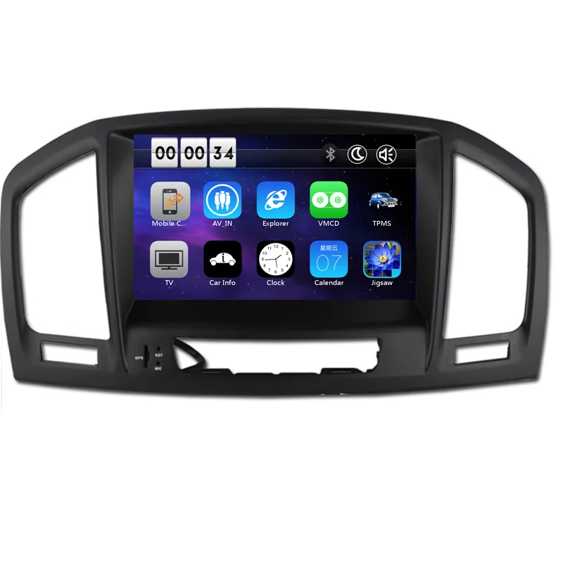 Автомобильный dvd плеер 8 дюймов 1080P 1024*600 gps навигация для Buick Regal Opel Insignia Vauxhall 2011 2012