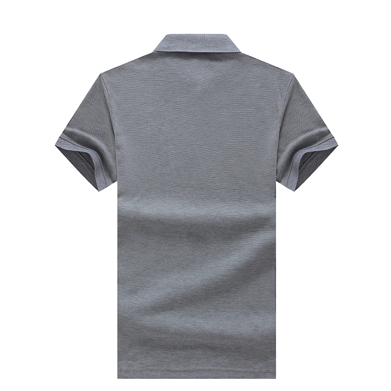 Мужские одноцветные рубашки поло NORMEN недорогие с коротким рукавом большие