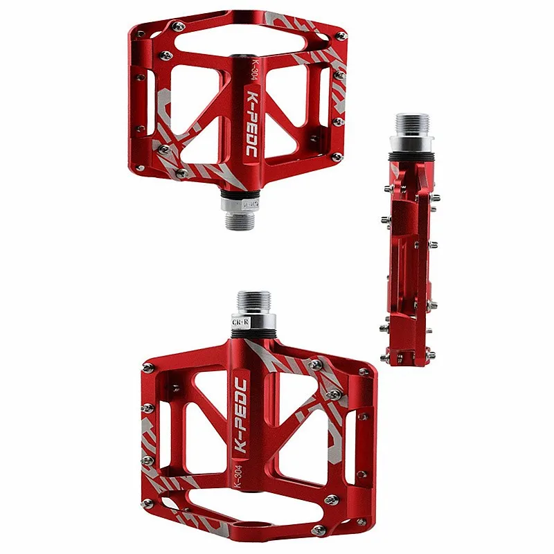 Bicycle Aluminum/Alloy Mountain Bike Pedals Road Cycling Sealed 3 Bearing BMX UltraLight bike Pedal Parts | Спорт и развлечения