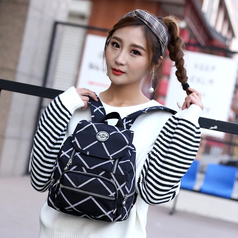 Женский нейлоновый рюкзак маленький модный для девушек|small backpacks for women|backpacks womensmall