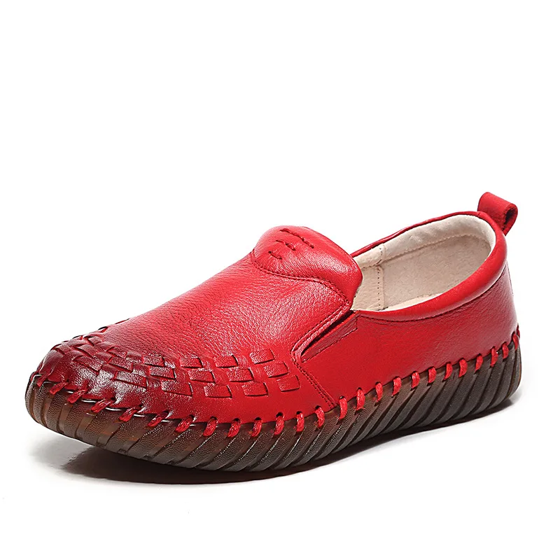 ZXRYXGS 2022 100% натуральная кожа мягкие удобные женские туфли на плоской подошве