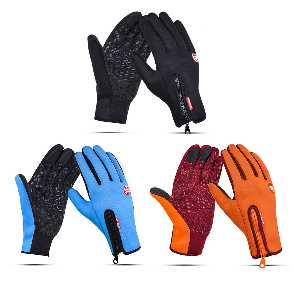 

Waterproof Cycling Gloves Finger Touch Screen Men Women Bike Gloves MTB Outdoor Sports Winter Motorcycle Hiking Skiing Gloves