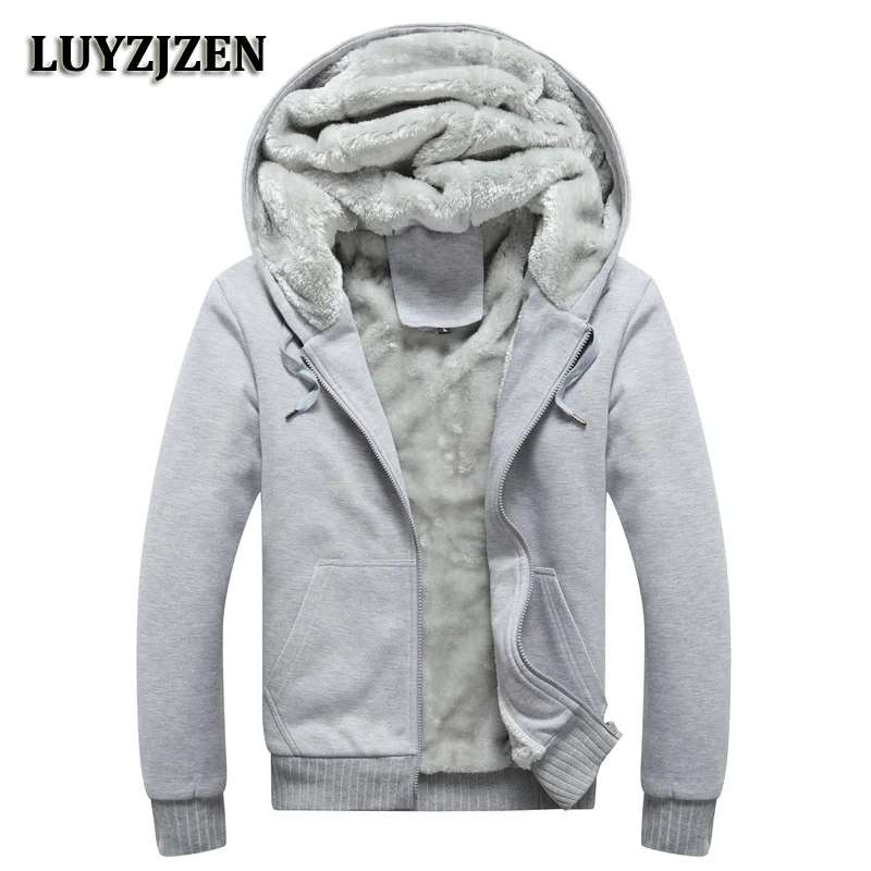 Мужская хлопковая толстовка с капюшоном темно синяя однотонная утепленная