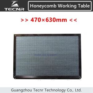 Сотовый Рабочий стол 470*630 мм для CO2 лазерной резки, лазерное оборудование, детали машины