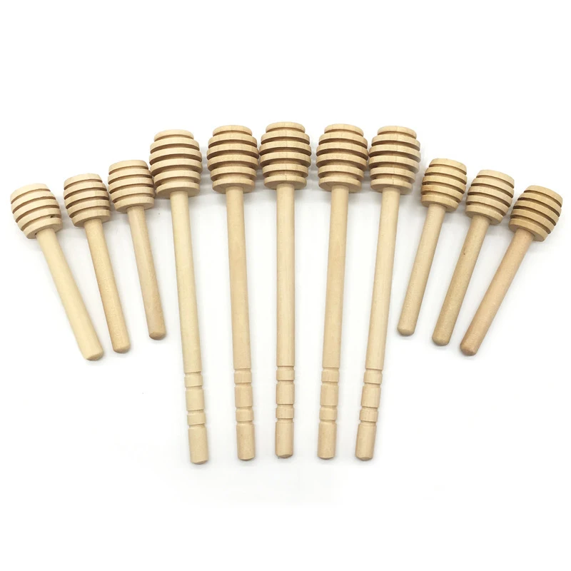 1 шт. ложки с длинной ручкой Мёд мешалки деревянные ложка для перемешивания палка