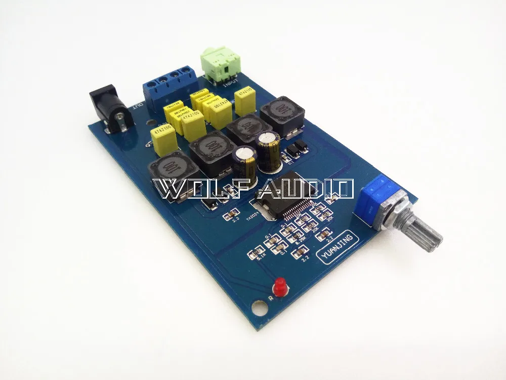 Новый список Hi Fi Tripath TA2024 Mini Class T стерео цифровая плата усилителя маленький