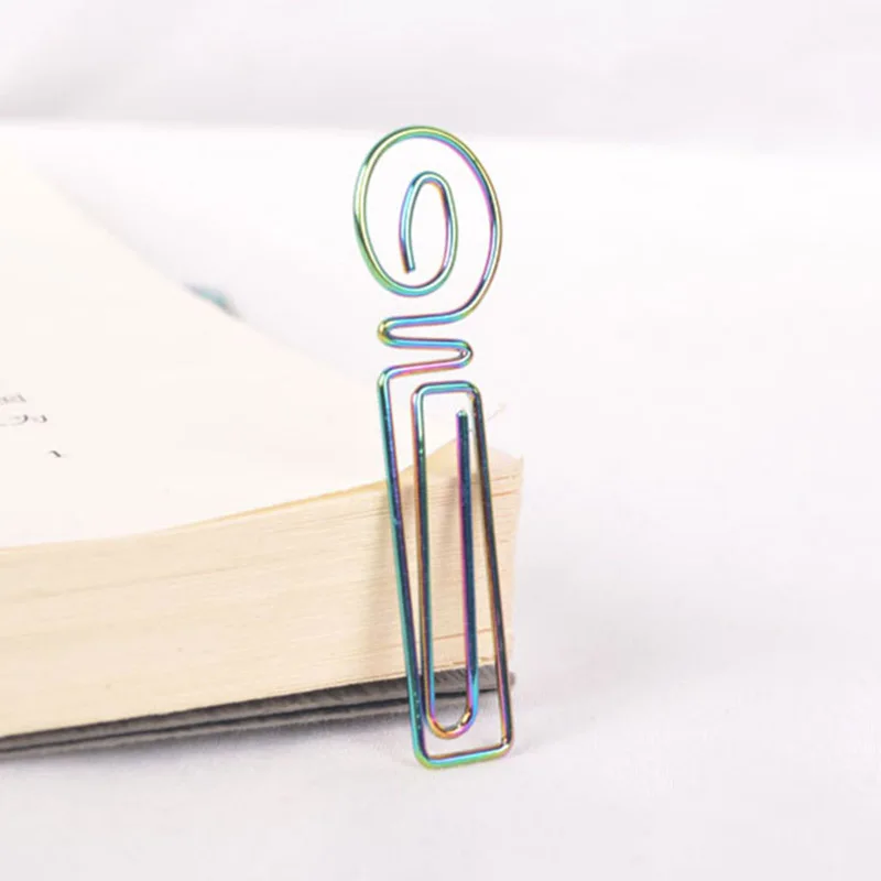 10 шт. Новые креативные бумажные зажимы DIY Бесплатная комбинация связующего