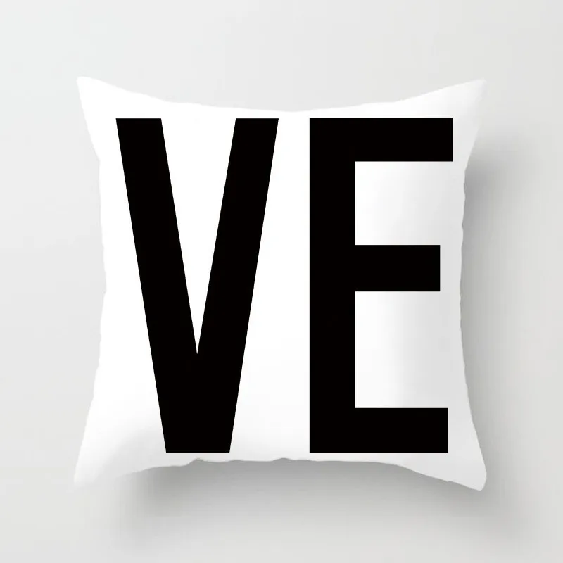 Love Mr Mrs сердце, подушка для двоих, Полиэстеровая квадратная наволочка, свадебное украшение, домашний декор, наволочка 45*45 см, 40824