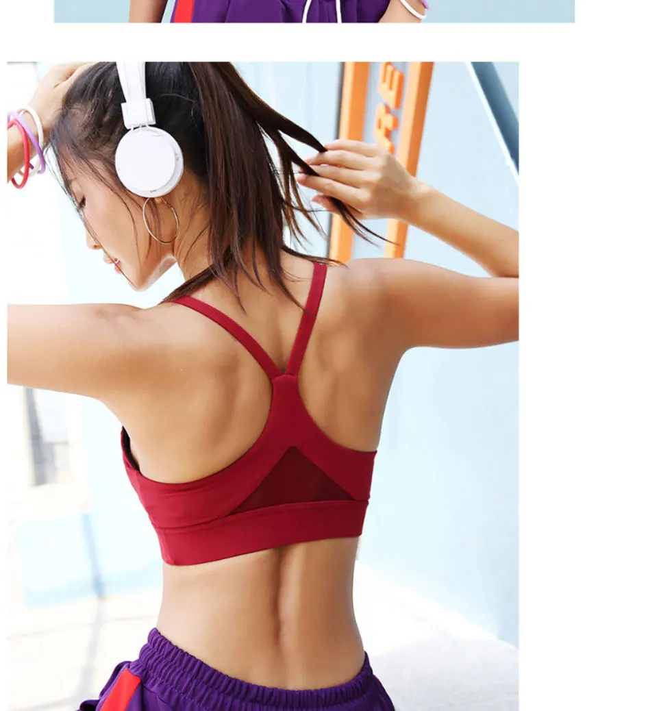 Women's Removable Padded Sports Bras Medium Support Workout Collections Sports Bra Womens Workout Fitness Seamless