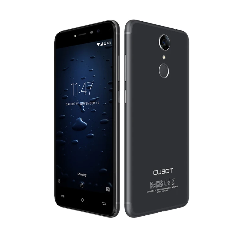 Cubot Note Plus Android 7 0 3 ГБ ОЗУ 32 Гб ПЗУ 5 2 &quotFHD MT6737T четырехъядерный смартфон 16MP 2800 мАч