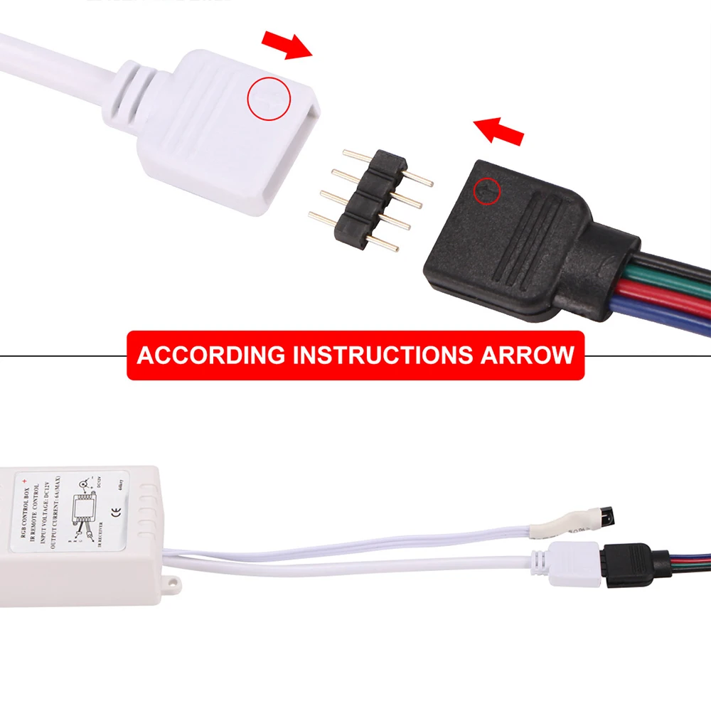 Светодиодная лента гибкая Диодная 12 В постоянного тока 10 м 5 SMD 5050 RGB