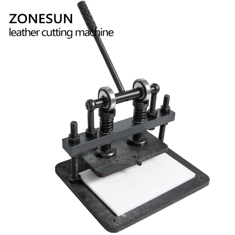 ZONESUN 2616 см сделай сам ручная машина для резки кожи фотобумага ПВХ/эва листорезка