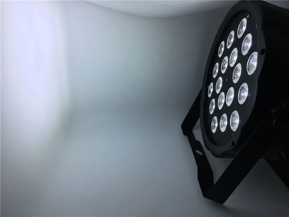 4 шт./лот 18X12 Вт RGBW 4in1 16 бит затемнения светодиодный ночной Светильник банки этап светильник диско диджей светодиодный par DMX512 4/8CH