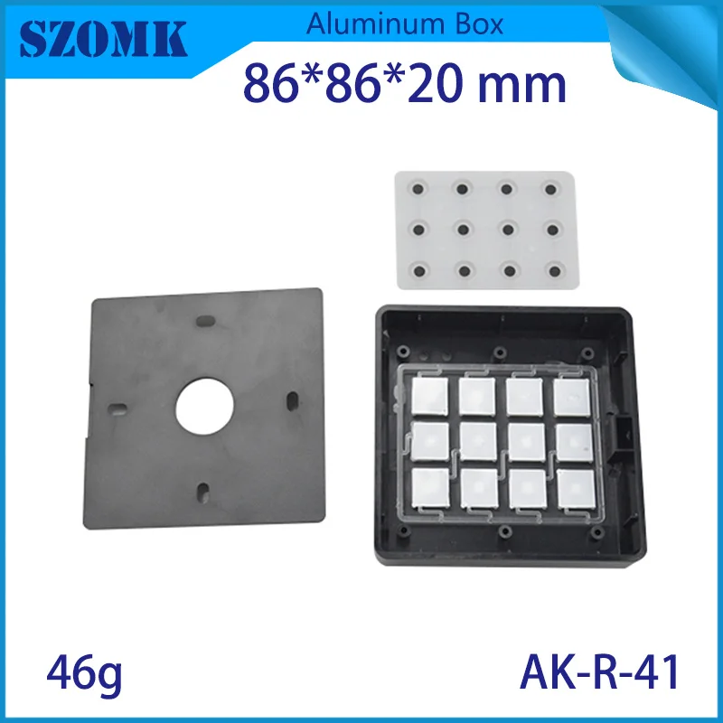 Кардридер пластиковый корпус для электроники Электронный 86*86*22 мм из АБС