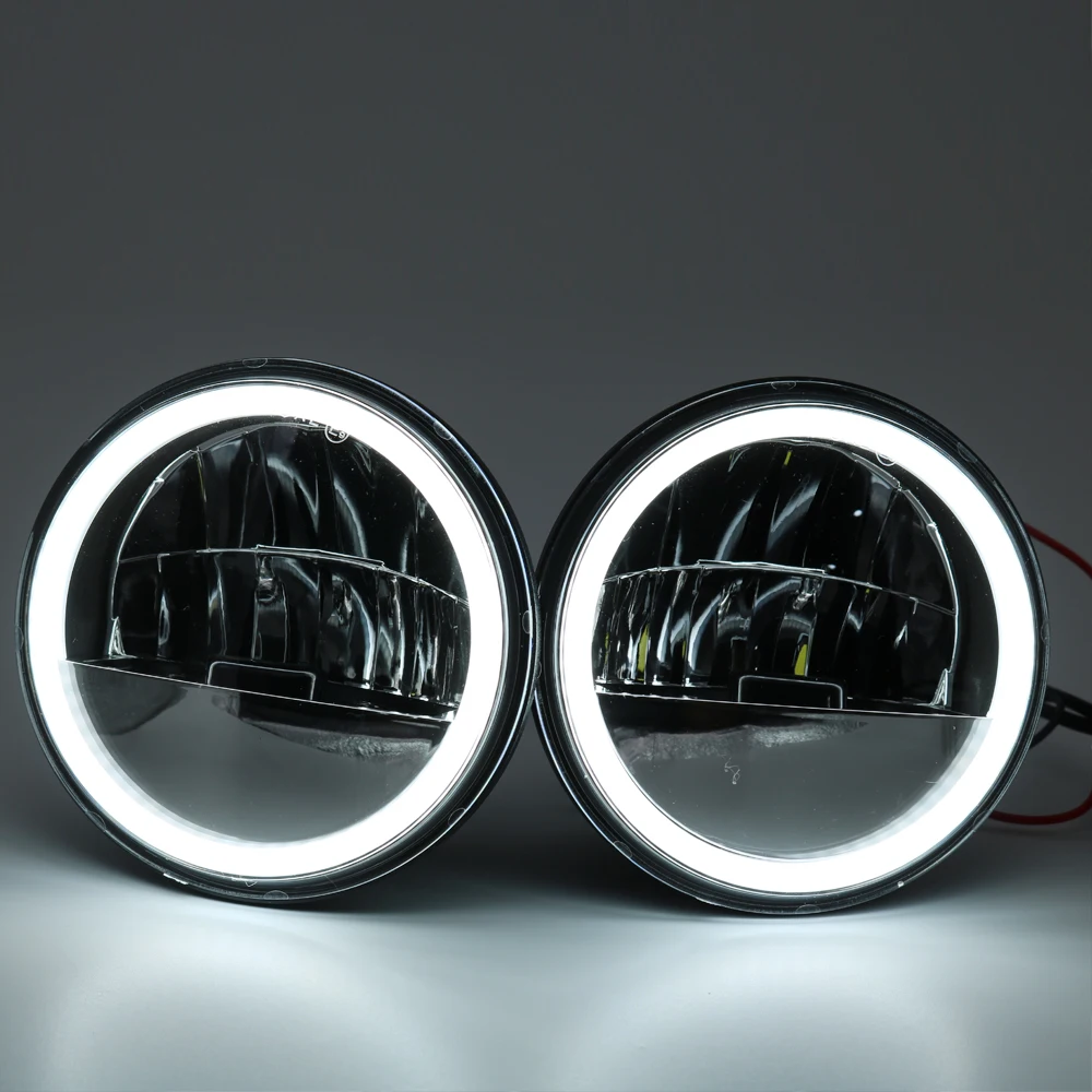 Передняя светодиодная фара Moto rcycle 7 дюймов + 2 светоотражателя 4 1/2 дюйма
