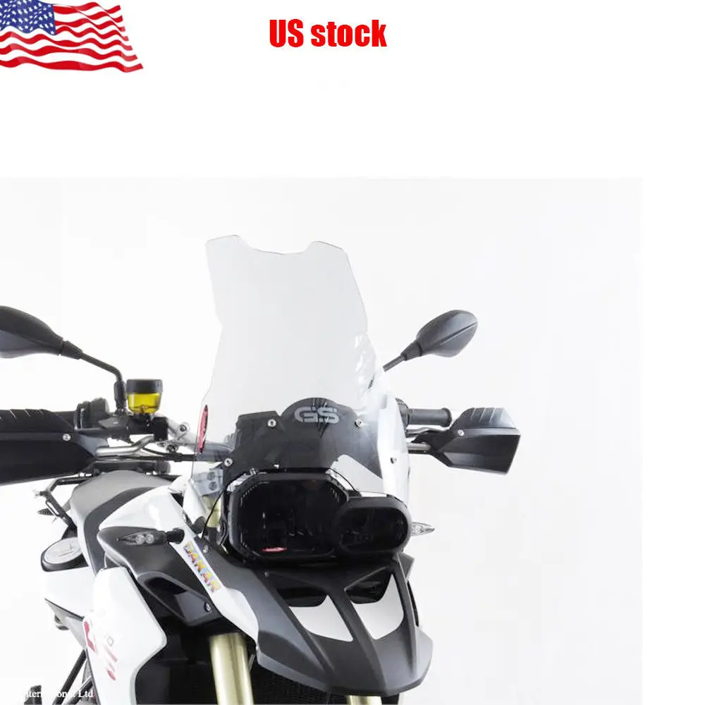 Прозрачный мотоцикл + 4 &quotлобовое стекло для BMW F800GS F650GS 2008 2016|windshield windscreen|windshield