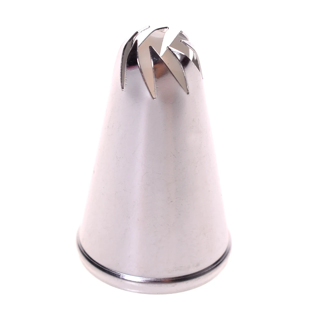 nozzle Силиконовая насадка для айсинга в партии, цвета: кремовый, розовый, кондитерский мешок 8 шт./компл. Кухня аксессуары+ 6 Нержавеющая сталь насадка насадки для украшения тортов «сделай сам» - Цвет: nozzle