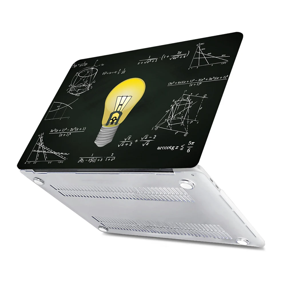 Инновационный жесткий чехол с лампочкой для Macbook Pro 13 15 дюймов A1706 A1707 Touch Bar& retina display Air 11 12 13