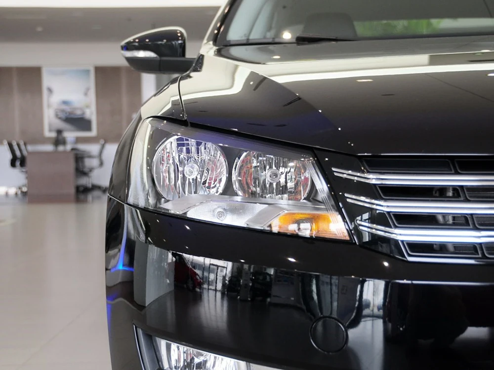 Для Volkswagen VW Passat B7 2011 2012 2013 прозрачная Автомобильная фара с прозрачными линзами