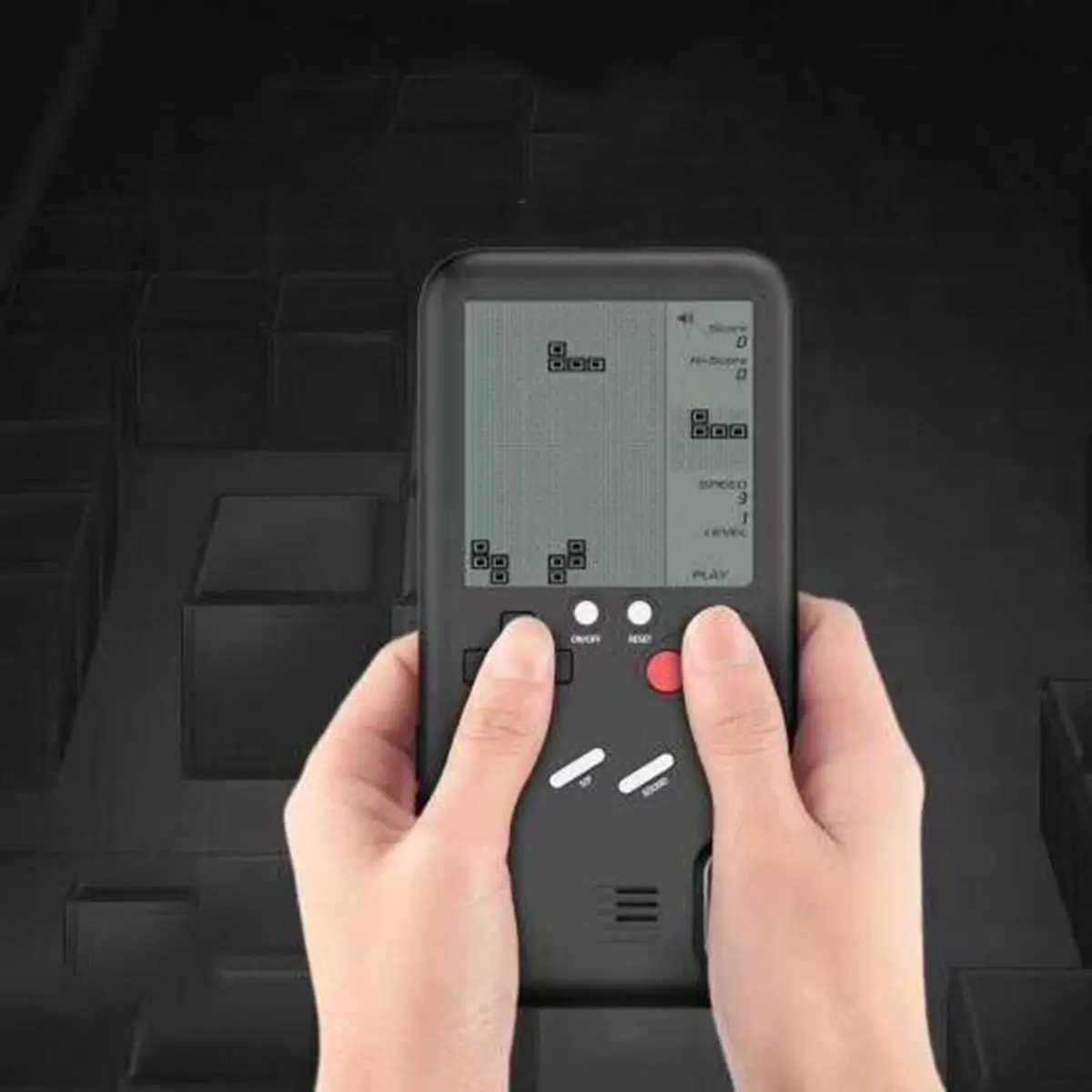 AU Ретро настоящая игровая консоль Play Gameboy Tetris чехол для телефона для iPhone 6S 7 8 Plus Чехлы для мобильных телефонов