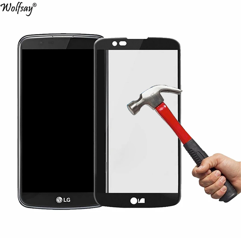 Wolfsay 1 шт для стекла LG K8 2016 защита экрана закаленное стекло LTE K350 K350E защитная