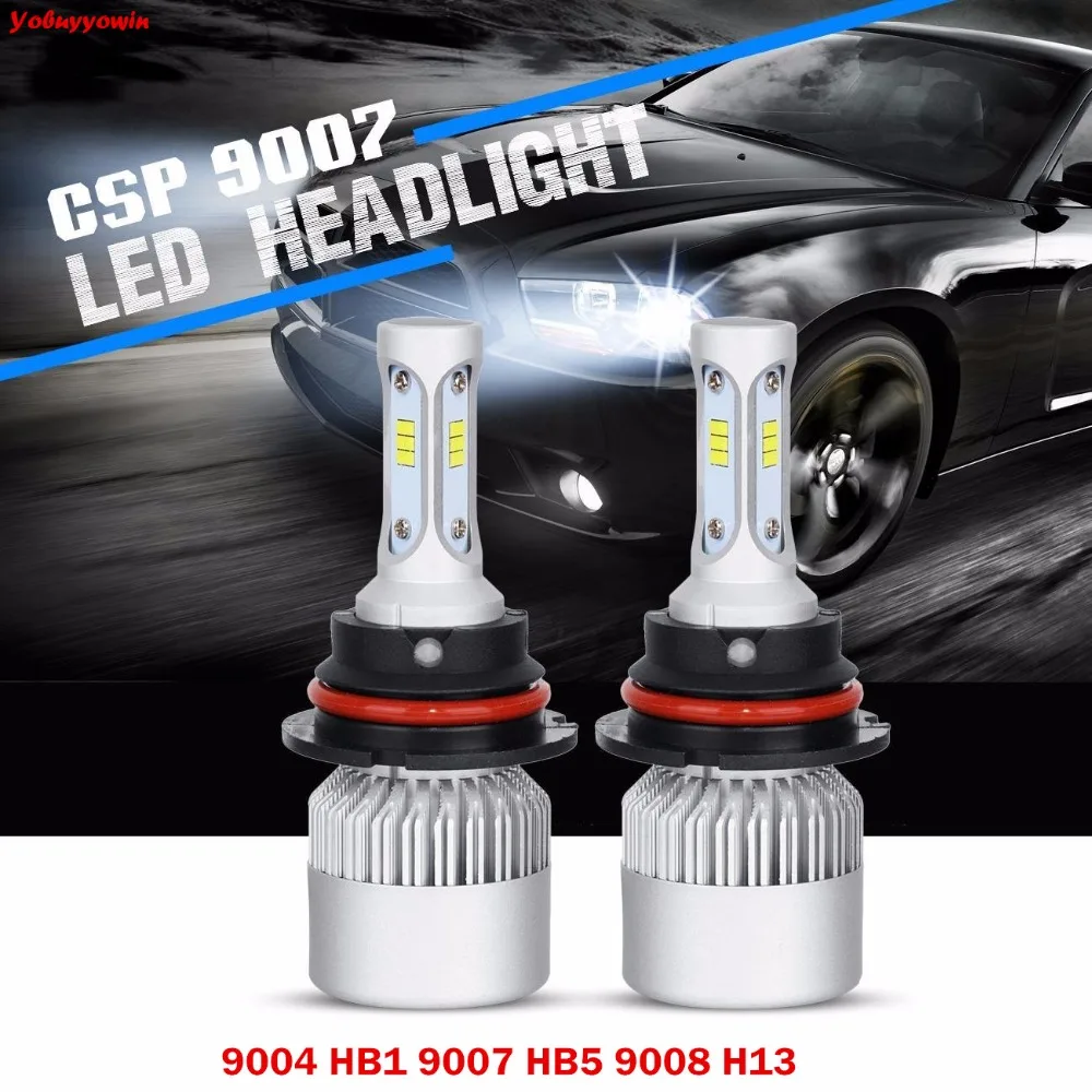 Лампа дальнего/ближнего света для автомобильных фар S3 9004 HB1 9007 HB5 9008 H13 72 Вт