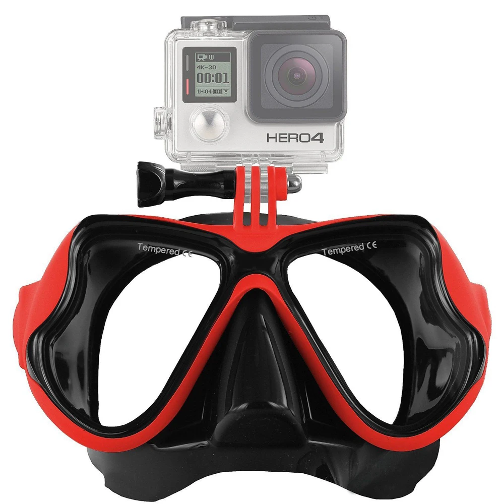 Маска для дайвинга Go pro hero 5 6 чехол плавания с аквалангом + футляр очков сумка