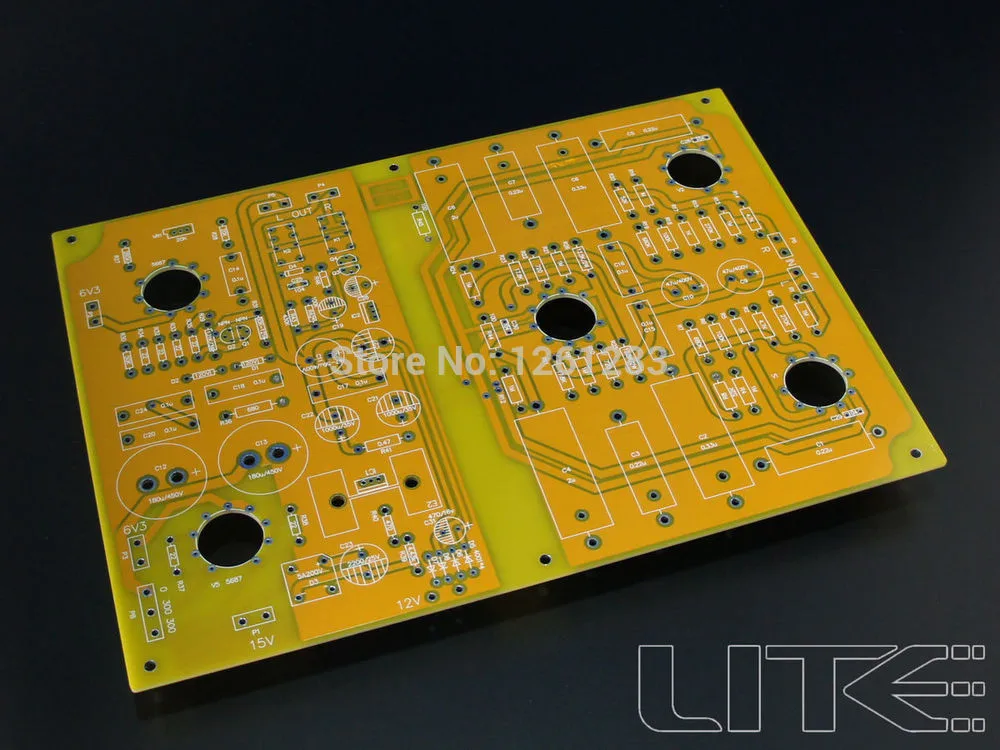 LITE high end pcb LS7B трубка предварительного усилителя пустые пластины на Marantz 7