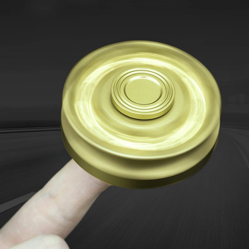 2017 Непоседа счетчик ВДГ игрушки металлическая рука Spinner Для аутизма и СДВГ время