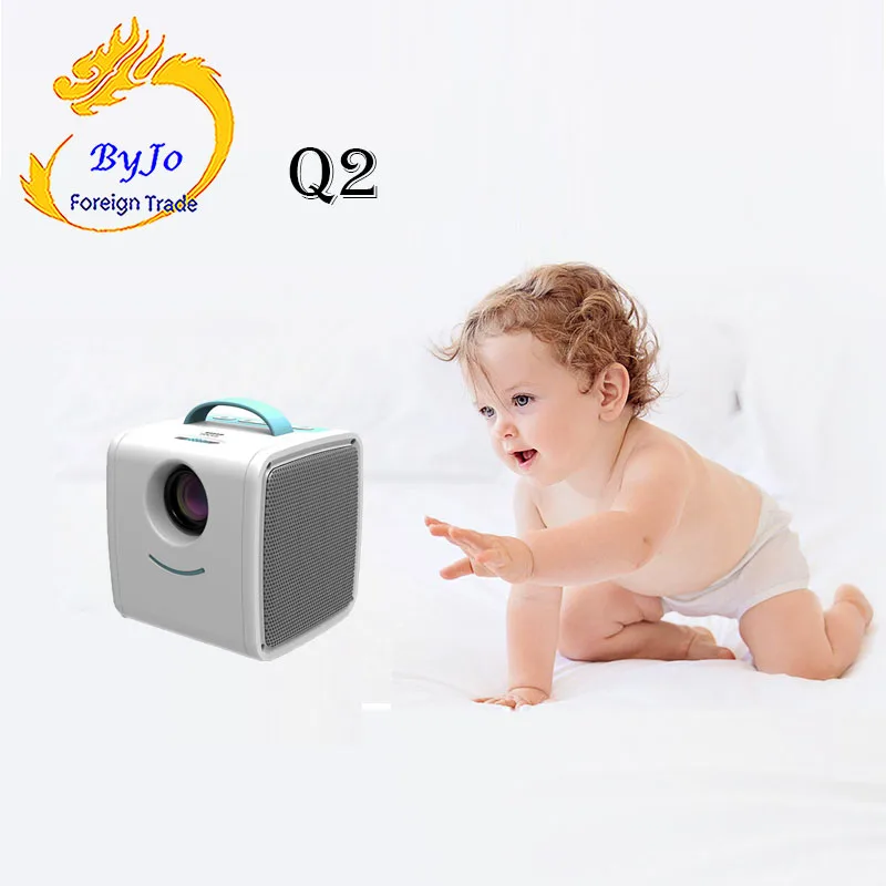 Портативный проектор Q2 для домашнего образования поддержка USB HDMI TF AV|home theater|unic