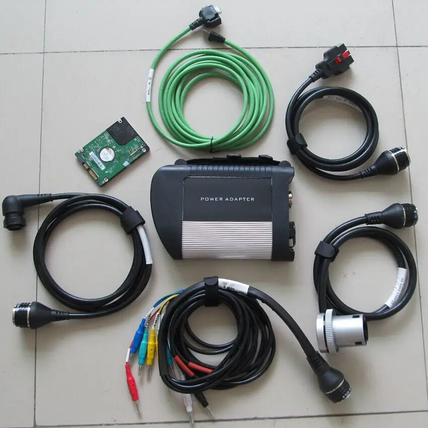 MB Star C4 с ноутбука SD Connect Compact 4 диагностический инструмент V2021.03 программное