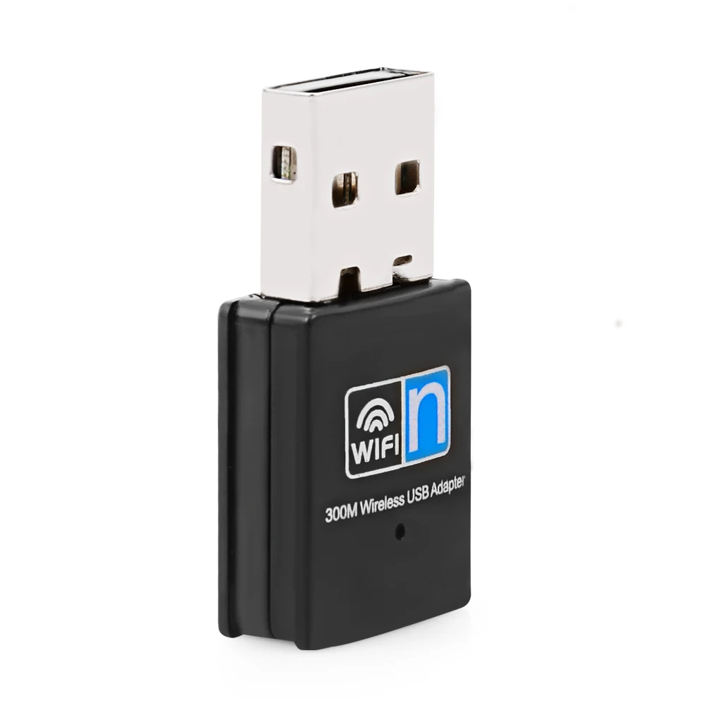 USB WiFi адаптер 300 Мбит/с сетевая карта 2 4 ГГц приемник 802.11n/b/g Wifi внешний для