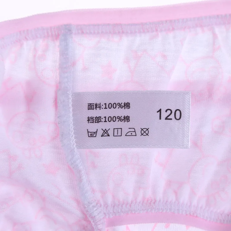 5 шт./компл. хлопковые трусики для девочек детские короткие трусы нижнее белье