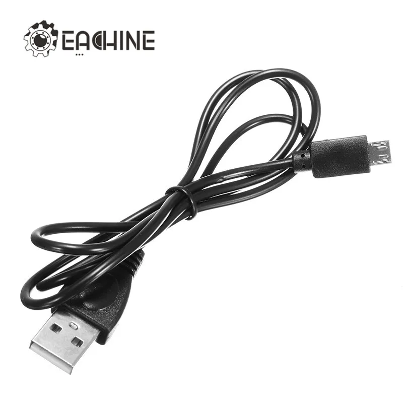 Квадрокоптер Eachine E58 Wi-Fi FPV запасные части USB зарядное устройство зарядный кабель