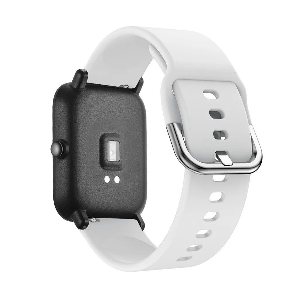 Мягкий силиконовый сменный ремешок для часов Xiaomi Huami Amazfit Bip, Молодежные часы, браслет на запястье, ремешок для спорта 524