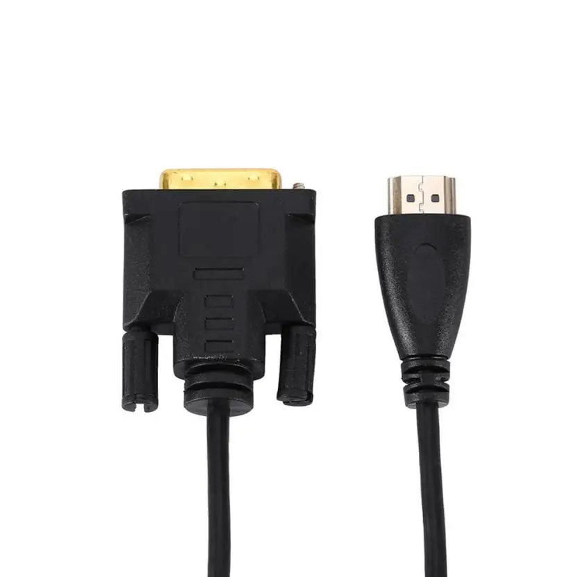 HIPERDEAL 1 м ультра тонкая линия HDMI к DVI FULL HD высокоскоростной кабель Прямая поставка