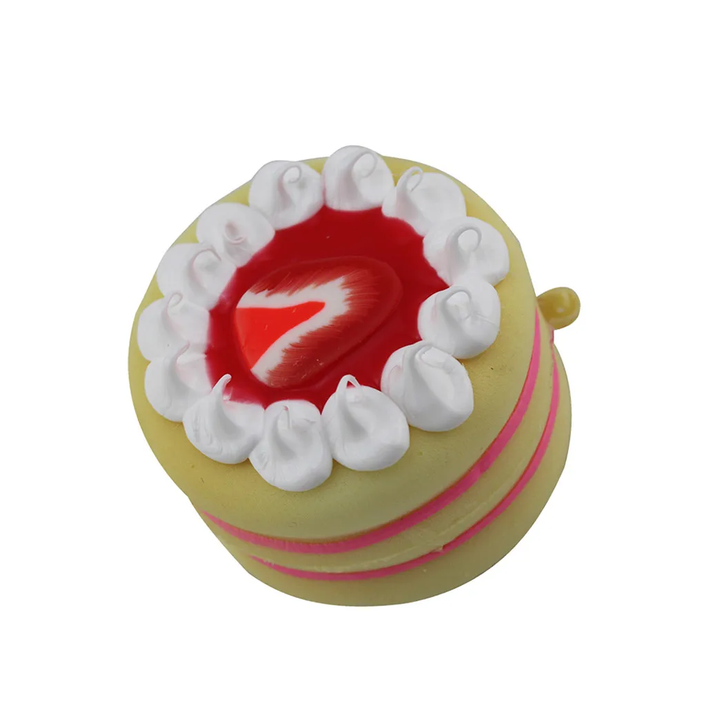 6 шт. новый мягкий красочный мультфильм Мороженое Сжимаемый медленно