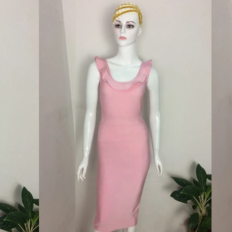 Лето 2019 г. пикантные розовый черный спинки Элегантный для женщин без рукавов