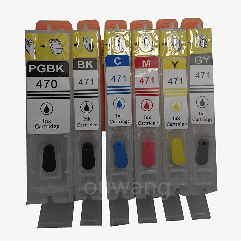 Для принтера canon Pixma TS5040 TS 5040 TS6040 MG5740 MG6840 многоразовый чернильный картридж с