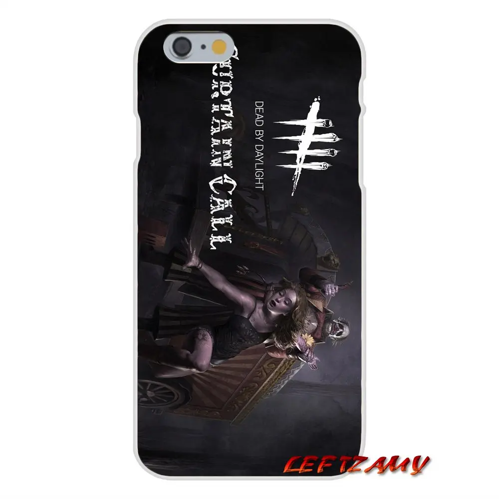 Гибкие прозрачные чехлы из ТПУ для iPhone X XR XS MAX 4 4S 5 5S 5C SE 6 6S 7 8 Plus ipod touch horror Dead by Daylight |