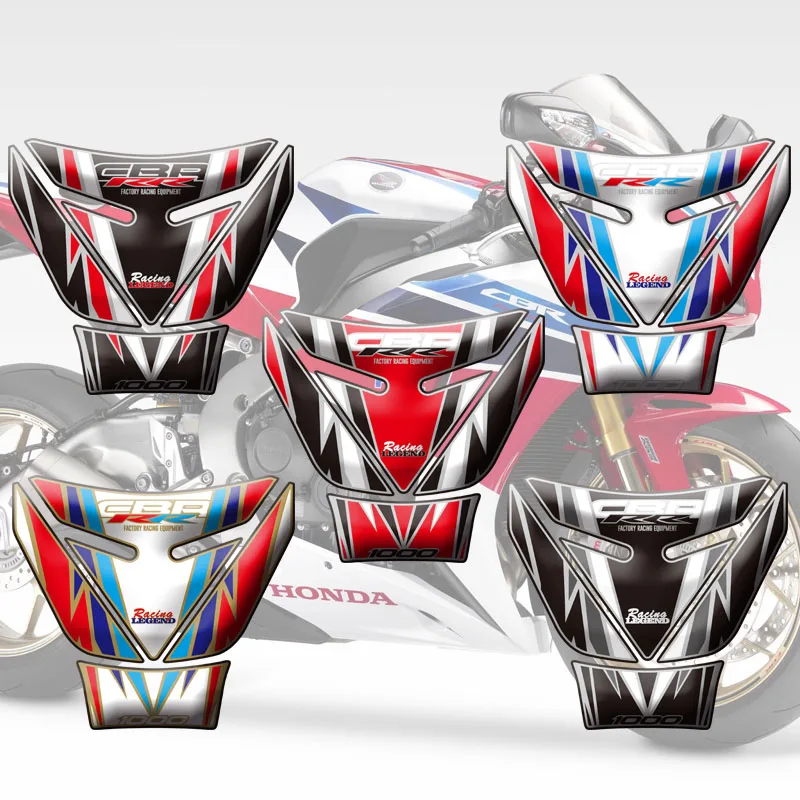 3D защитная накладка на бак мотоцикла Наклейка с рыбьей костью для Honda CBR 1000 RR Fireblade