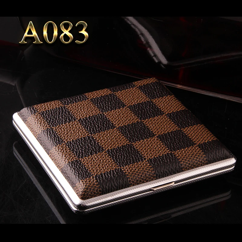 LZP20 искусственная кожа сигарета Табак карман Коробка Для Хранения Чехол