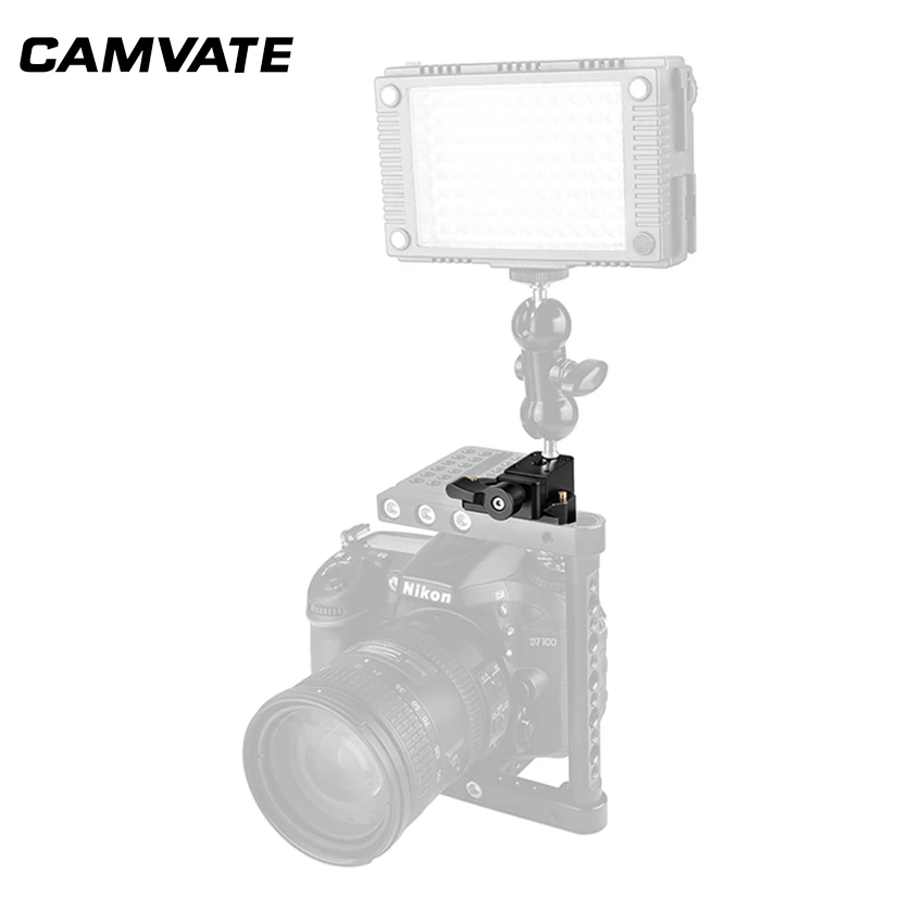 CAMVATE Swat рельсовый зажим и рельс безопасности (5 см) C1505|Аксессуары для фотостудии| |