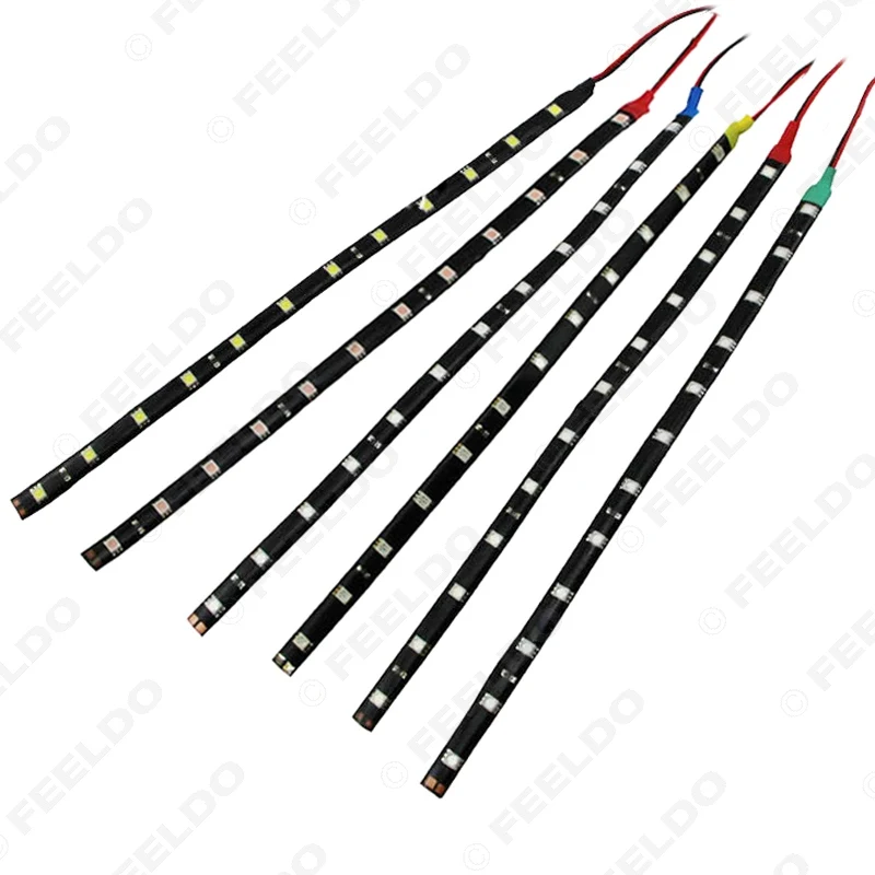 FEELDO 1 шт. водонепроницаемый светильник 5050 12 SMD высокая мощность гибкий