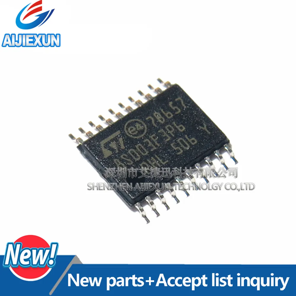 1 шт. STM8S003F3P6TR 8S003F3P6 TSSOP20 значение линии 16 МГц STM8S 8 бит MCU Kbytes Flash 128 байт Новый и