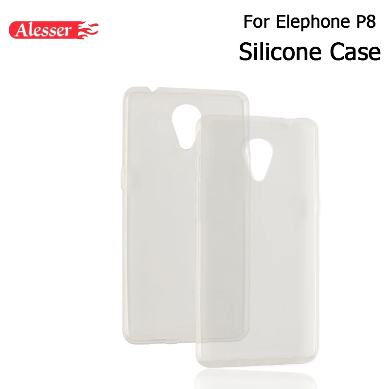 Alesser для Elephone P8 силиконовый мягкий чехол прозрачный Силиконовый ТПУ защитный