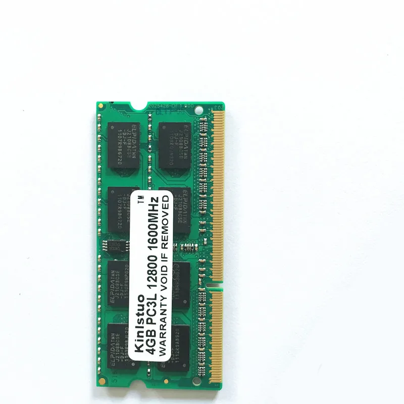 Память для ноутбука DDR3 PC3L RAM SoDimm 4GB PC3 10600 1333mhz 1600 12800 1066 8500 204 Pin 4G модуль памяти